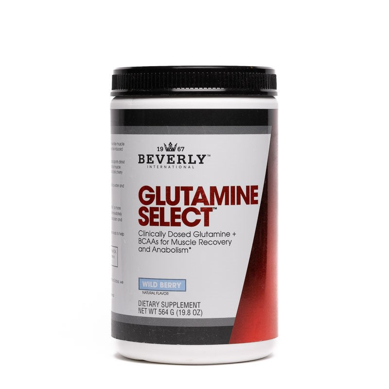 Beverly International Glutamine Select Plus BCAAs Wild Berry 564G