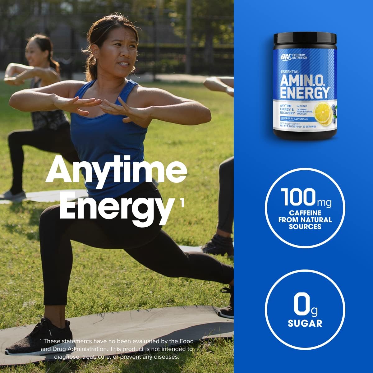 Optimum Nutrition Essential AmiN.O. Energy Highlight- A1 Supplements Store