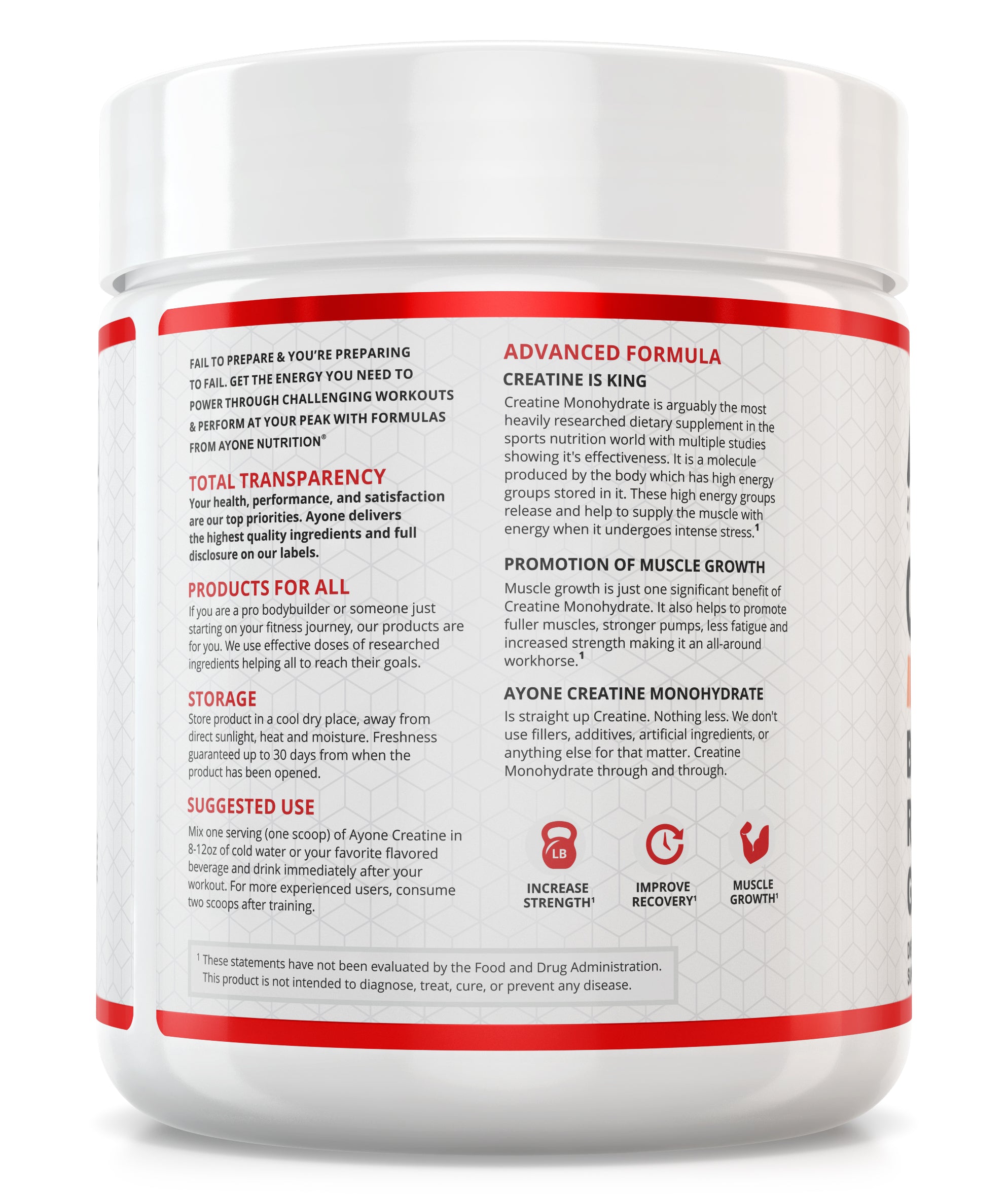 Ayone Nutrition Creatine - A1 Supplements Store