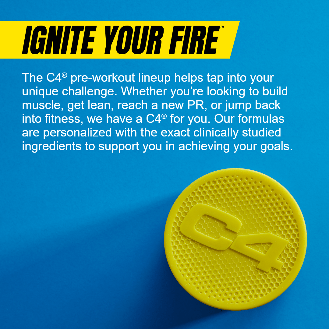 Cellucor C4 Ultimate Pre-Workout Ignite Your Fire
