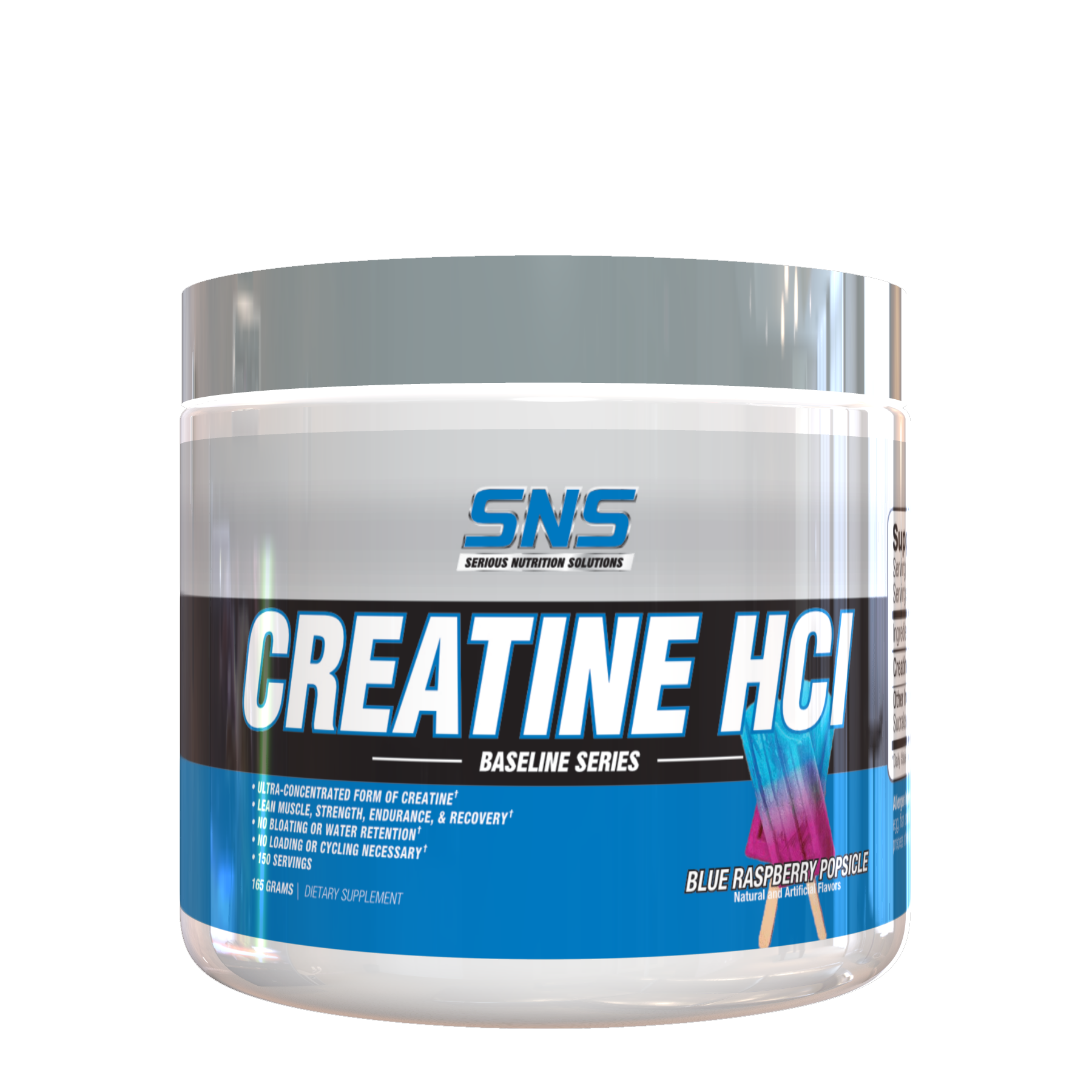 SNS Creatine HCI Blue Raspberry Popsicle A1 Supplements Store