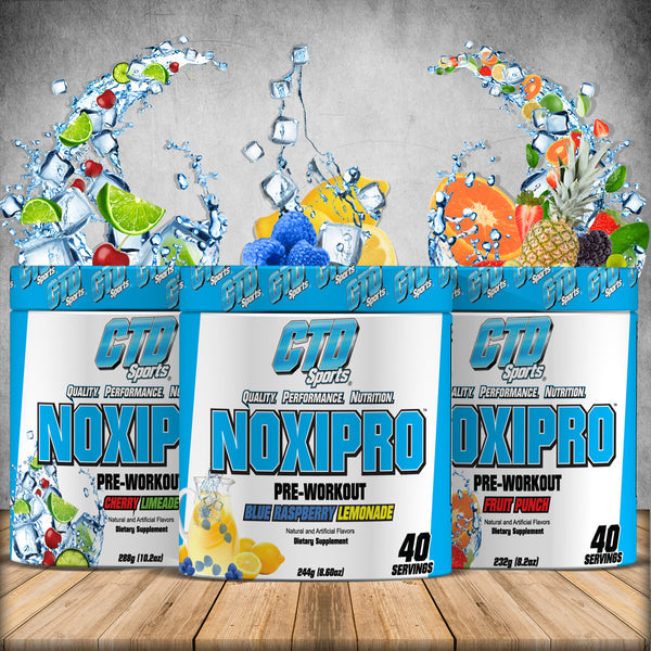 CTD Sports Noxipro 3 Flavors