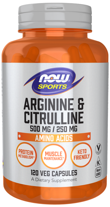 Now Arginine & Citrulline - A1 Supplements Store