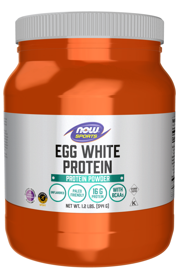 Now Egg White Protein 1.2Lbs