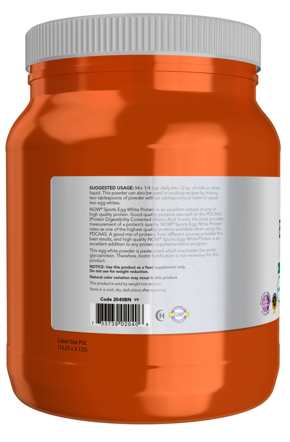 Now Egg White Protein - A1 Supplements Store