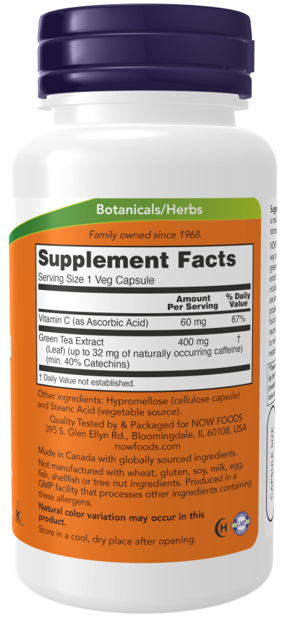 Now Green Tea Extract - A1 Supplements Store