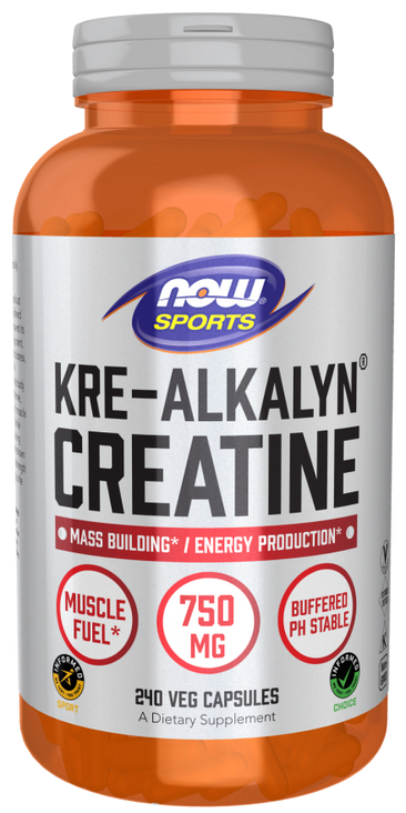 Now Kre-Alkalyn Creatine Bottle