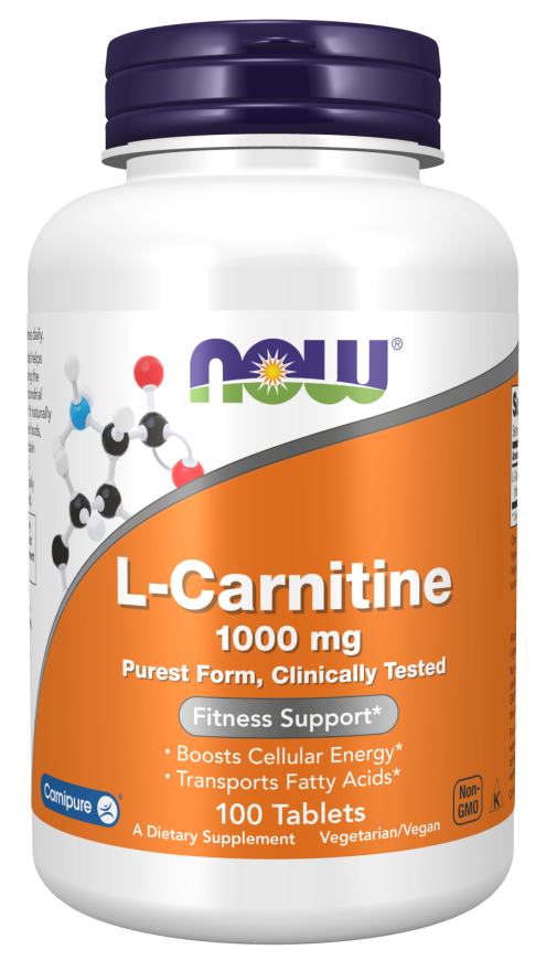 Now L-Carnitine 1000 mg Bottle