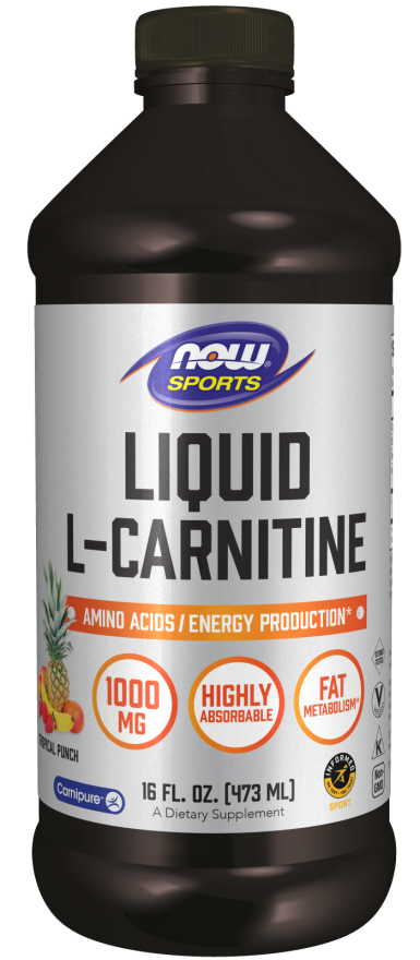 Now L-Carnitine Liquid 1000mg - A1 Supplements Store