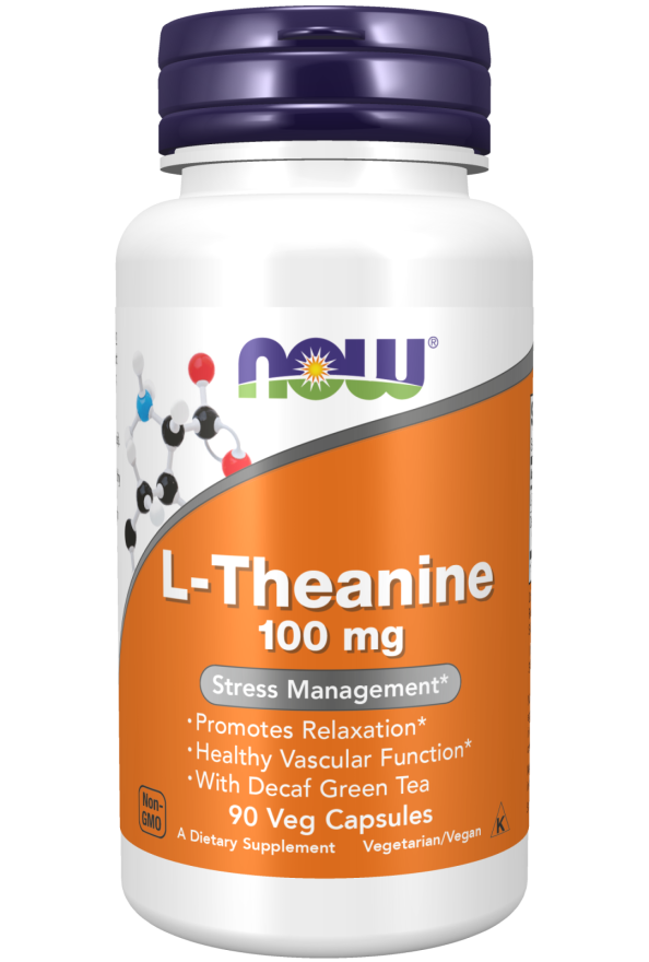Now L-Theanine 100mg Bottle