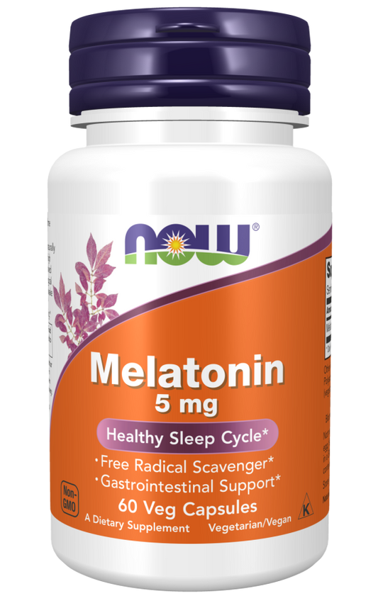 Now Melatonin 5mg - A1 Supplements Store