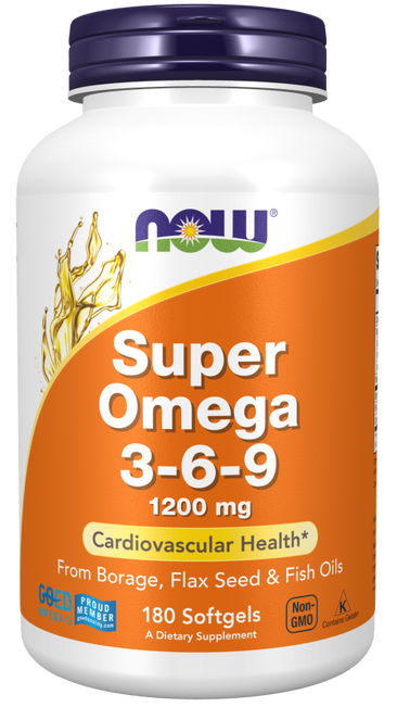 Now Super Omega 3-6-9 Bottle