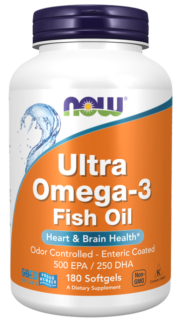 Now Ultra Omega-3 Bottle
