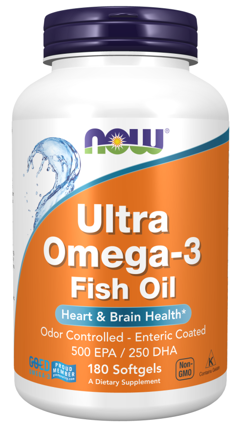 Now Ultra Omega-3 Bottle