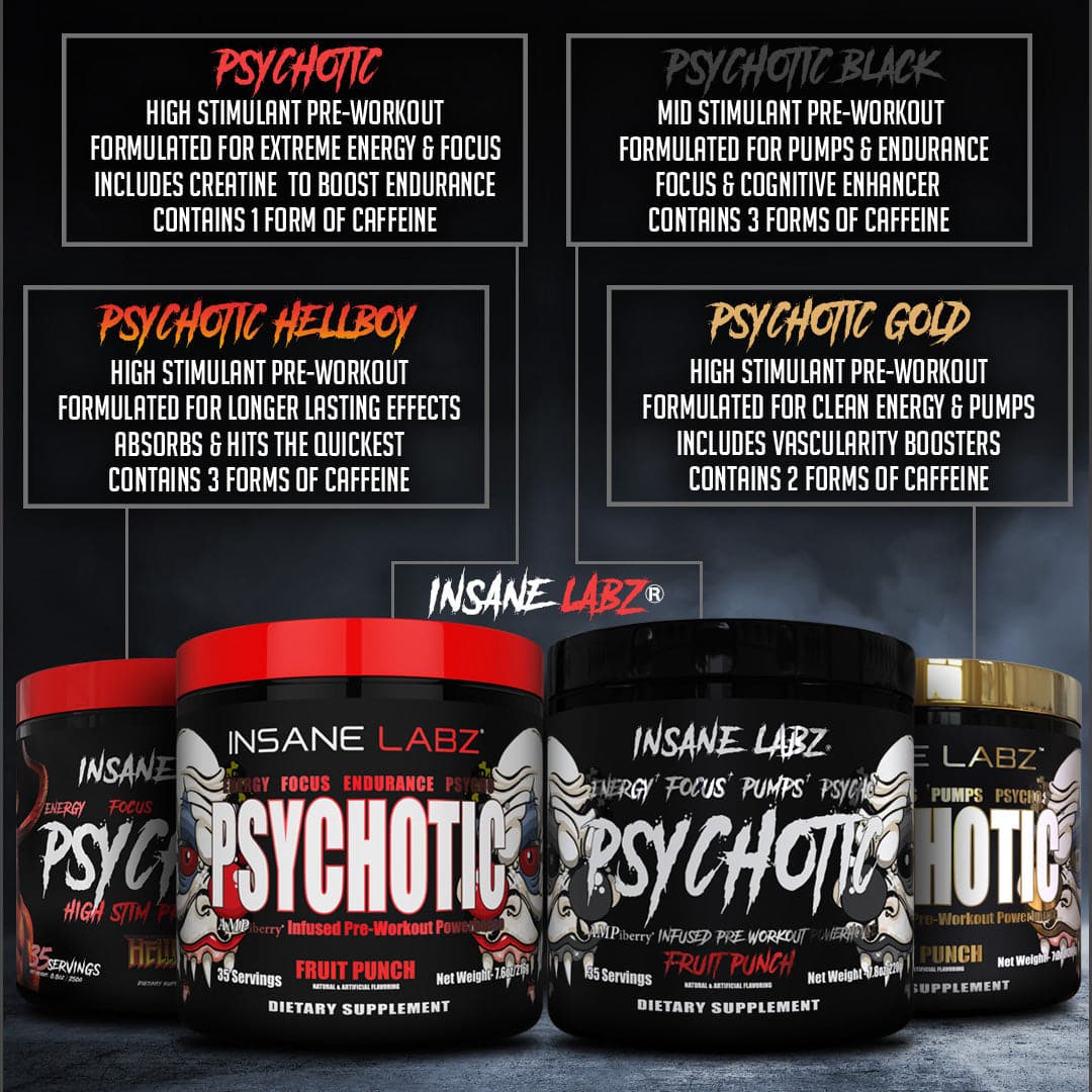 Insane Labz Psychotic Gold - A1 Supplements Store