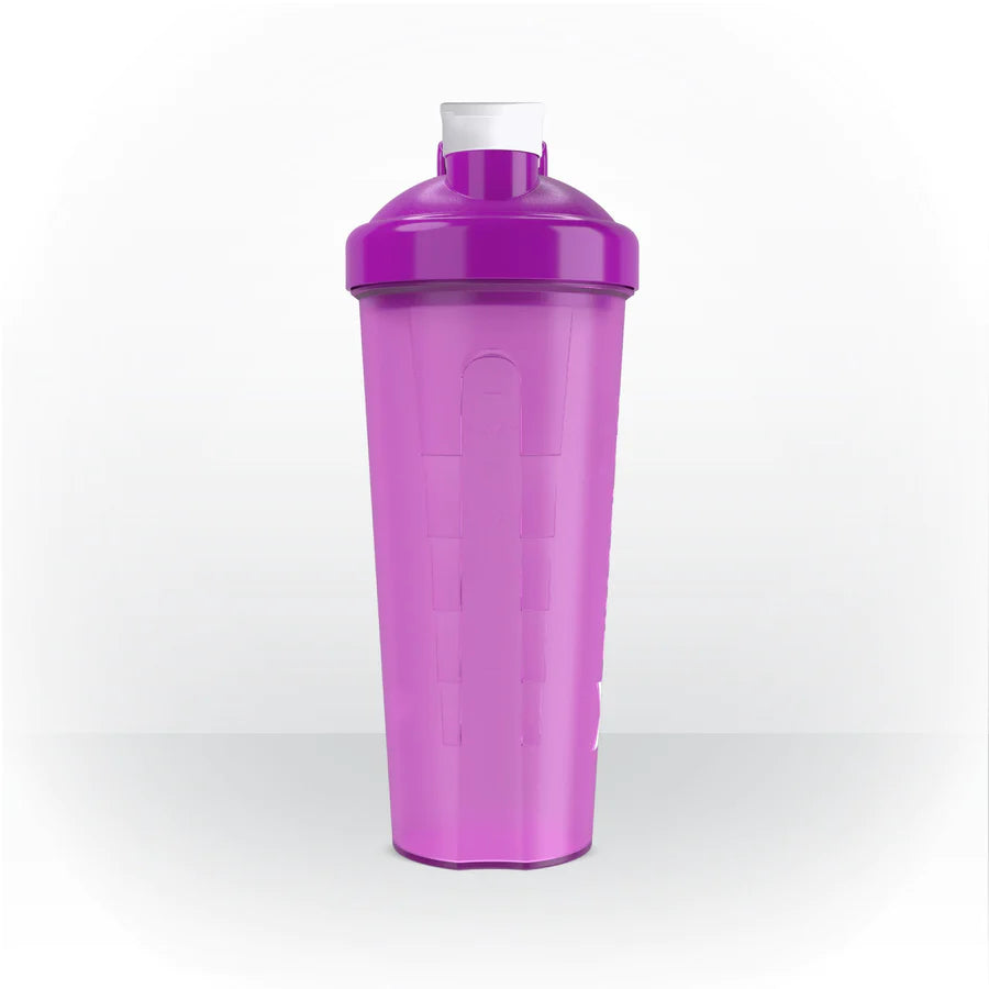 Finaflex Purple Shaker Cup - Back of the Shaker Cup