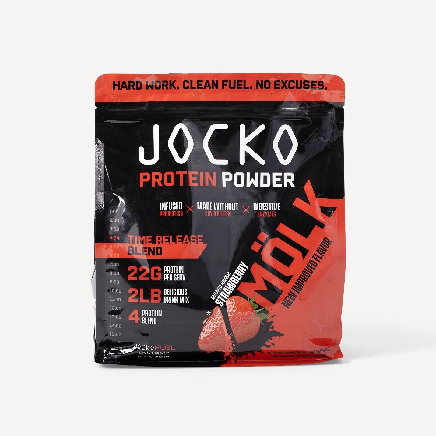 Jocko Fuel Protein Powder Strawberry