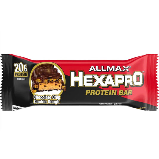 Allmax Nutrition Hexapro Protein Bars Chocolate Chip