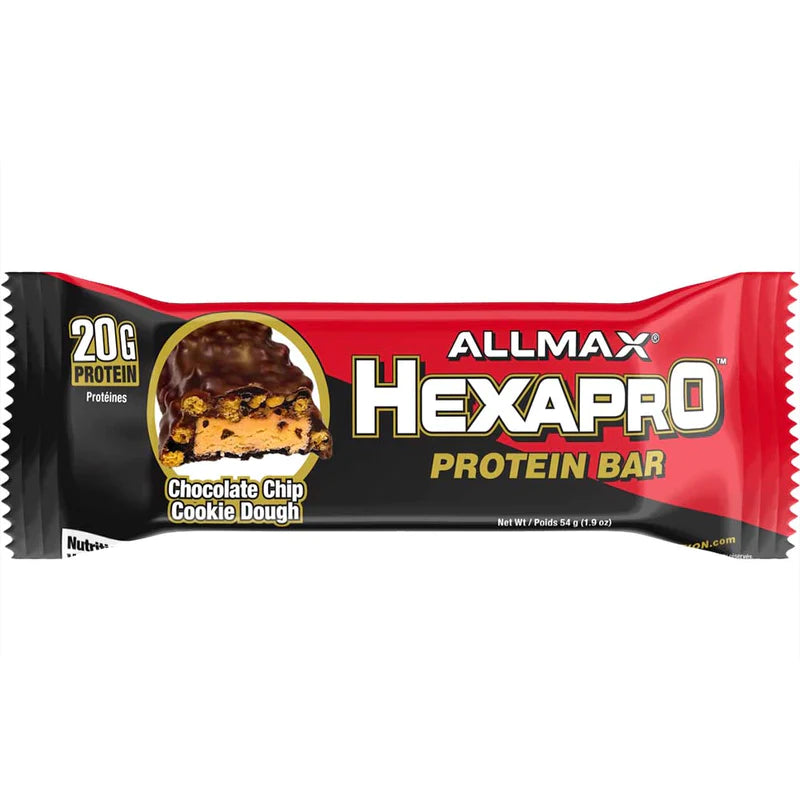 Allmax Nutrition Hexapro Protein Bars Chocolate Chip