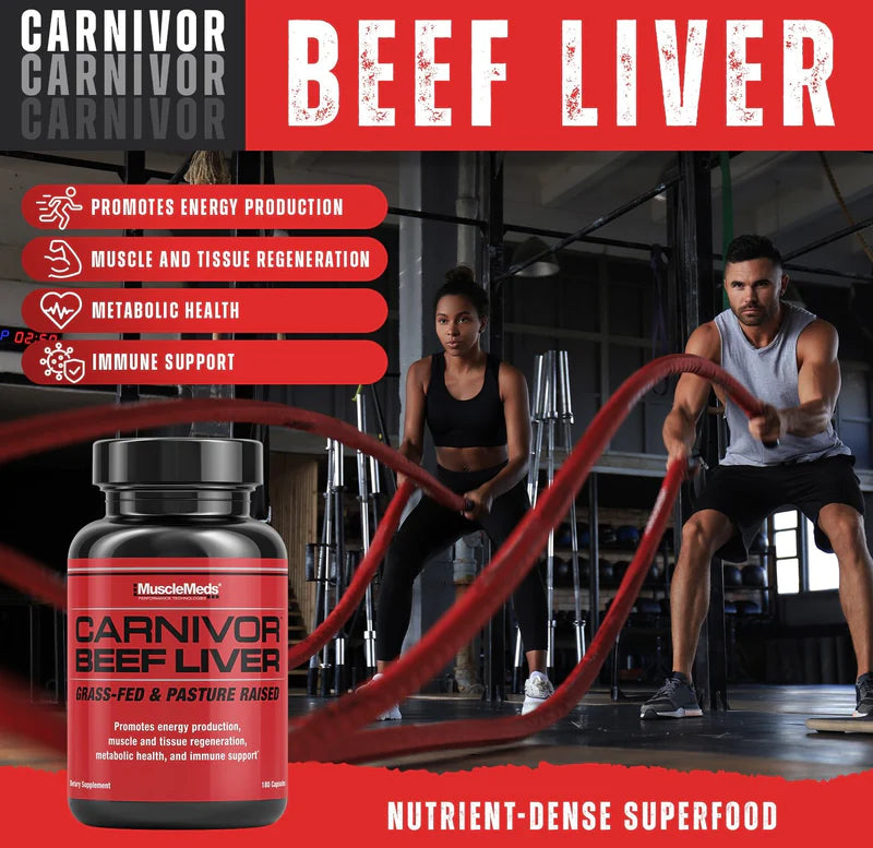 Muscle Meds Carnivor Beef Liver Immune Support