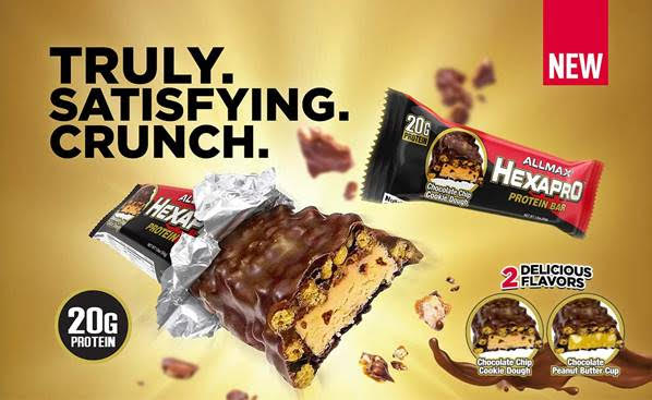 Allmax Nutrition Hexapro Protein Bars truly satisfying
