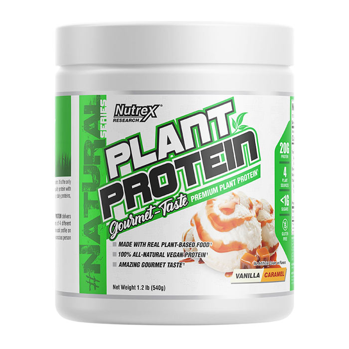 Nutrex Research Plant Protein Vanilla Caramel- A1 Supplements Store