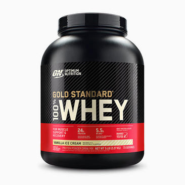 Optimum Nutrition Gold Standard 100% Whey Protein Vanilla Ice Cream- A1 Supplements Store