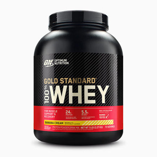 Optimum Nutrition Gold Standard 100% Whey Protein Banana Cream- A1 Supplements Store