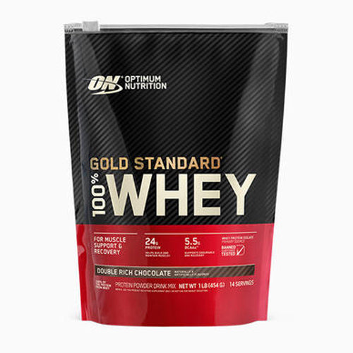 Optimum Nutrition Gold Standard 100% Whey Protein Double Rich Chocolate- A1 Supplements Store