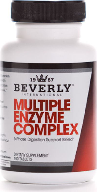 Beverly Multiple Enzyme Complex Front of the Bottle