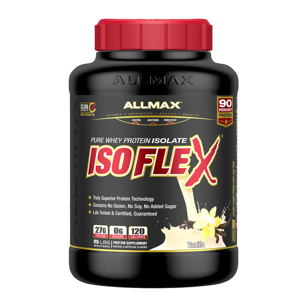 ALLMAX Nutrition IsoFlex - Vanilla 5 Lbs