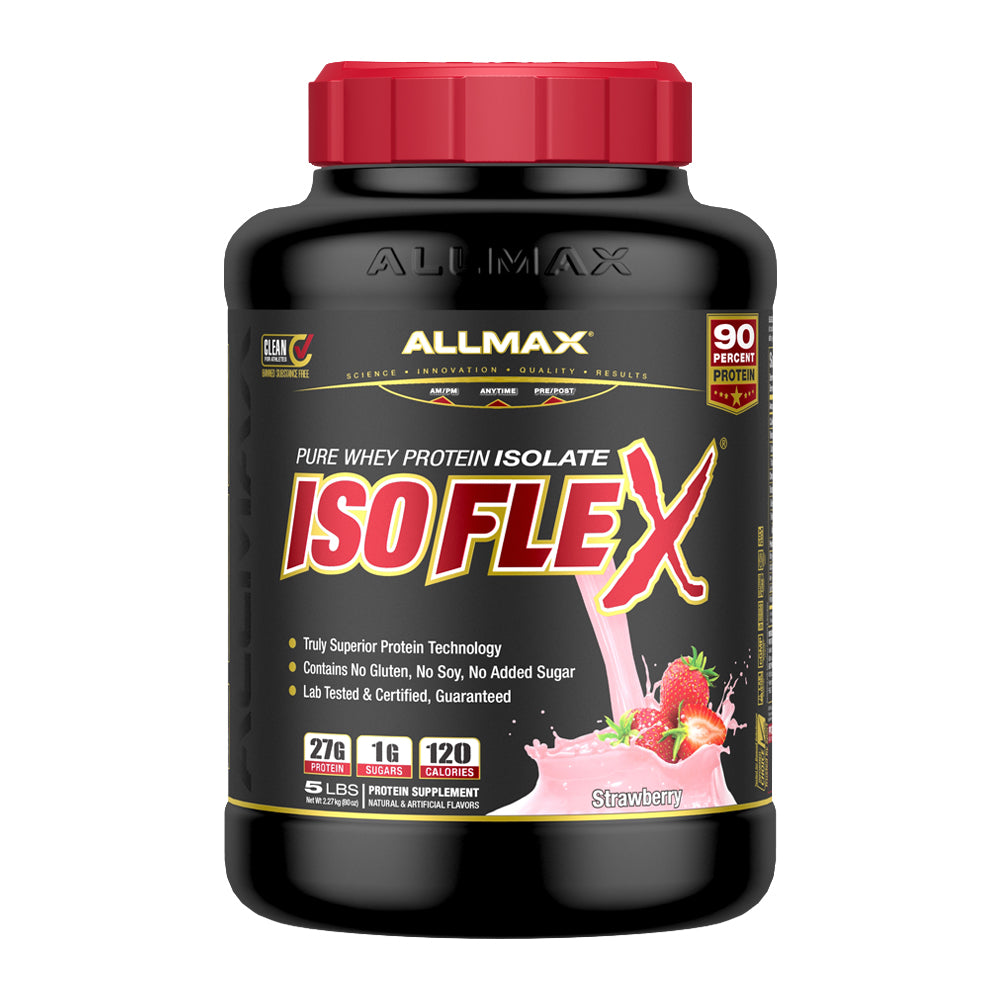 ALLMAX Nutrition IsoFlex - Strawberry 5Lbs