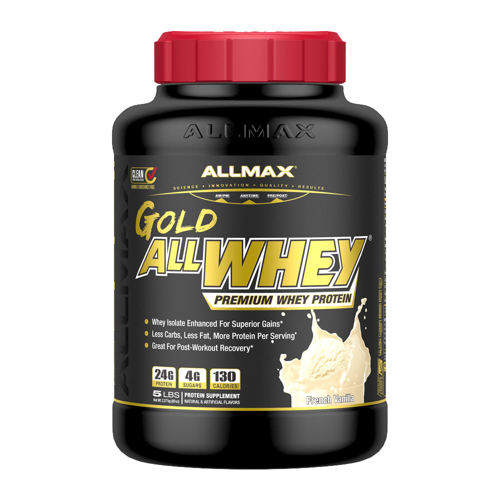 ALLMAX Nutrition AllWhey Gold - French Vanilla 5Lbs