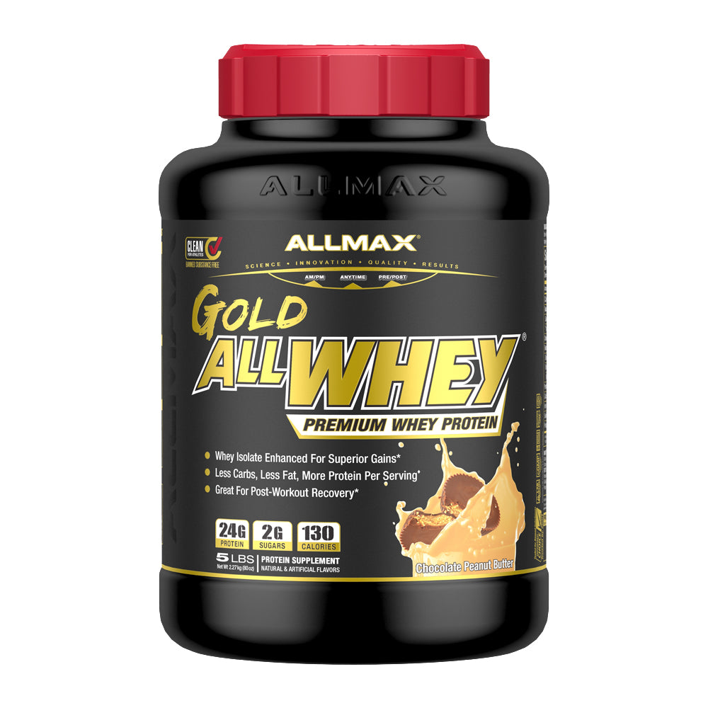 ALLMAX Nutrition AllWhey Gold - Chocolate PB 5Lbs
