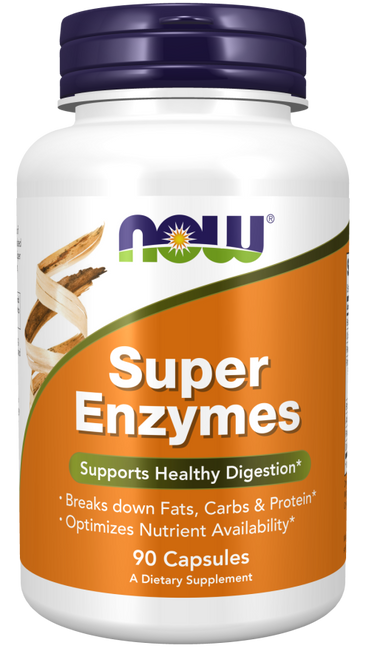 Now Super Enzymes Bottle