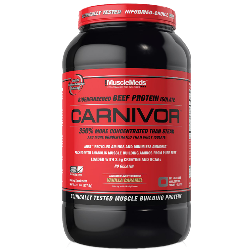 MuscleMeds Carnivor Beef Protein Vanilla Caramel