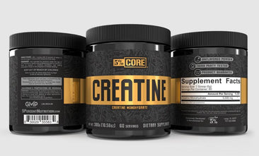 5% Nutrition 5% Core Creatine Monohydrate Back Of Bottle