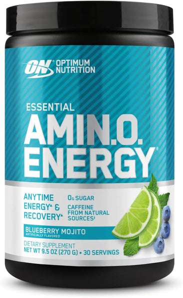 Optimum Nutrition Essential AmiN.O. Energy Blueberry Mojito- A1 Supplements Store