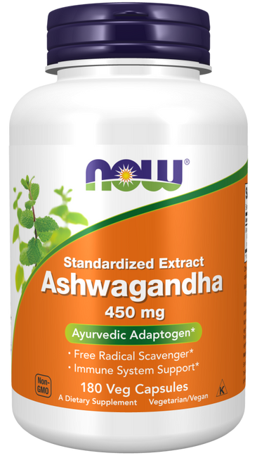 Now Ashwagandha 450mg - A1 Supplements Store