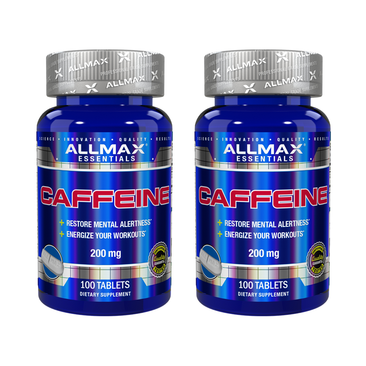 ALLMAX Nutrition Caffeine Pills - 2 Bottles