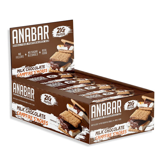 Anabar Whole Food Performance Bar 1 box of Milk Chocolate