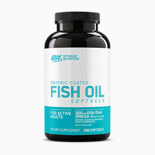 Optimum Nutrition Enteric Coated Fish Oil  Bottle 200 Softgels