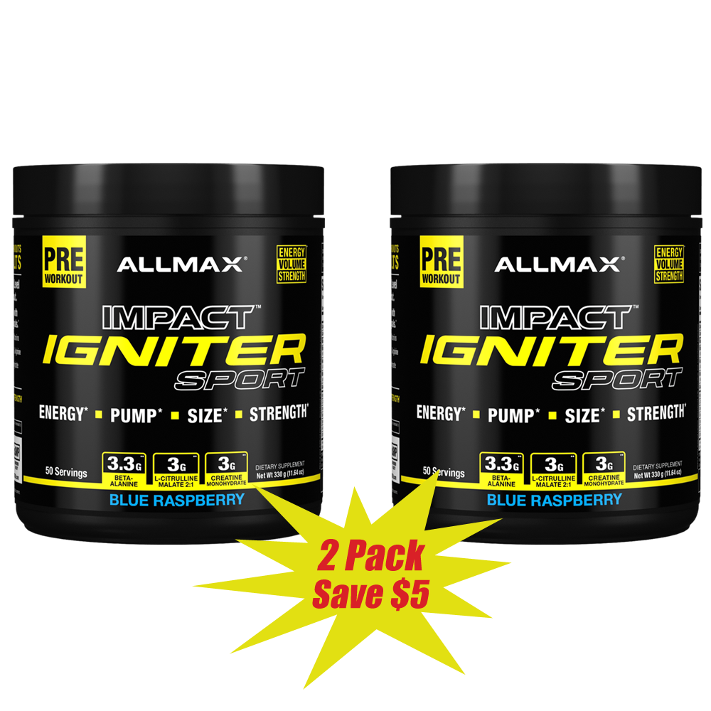 ALLMAX Nutrition Sport Igniter - 2 Bottles