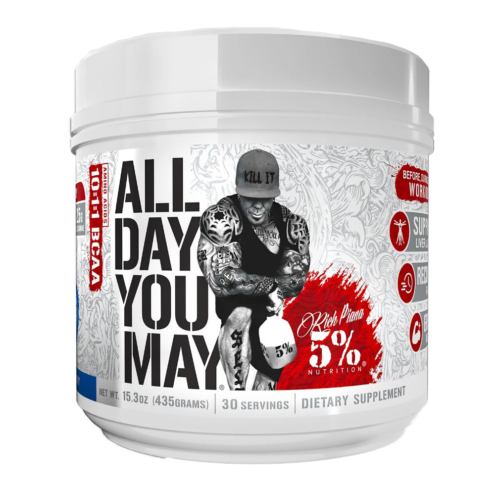 5% Nutrition All Day You May - Blue Raspberry
