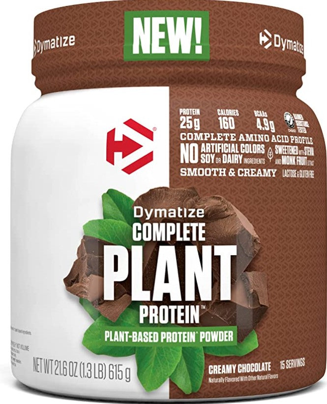 Dymatize Complete Plant Protein - Creamy Chocolate bottle