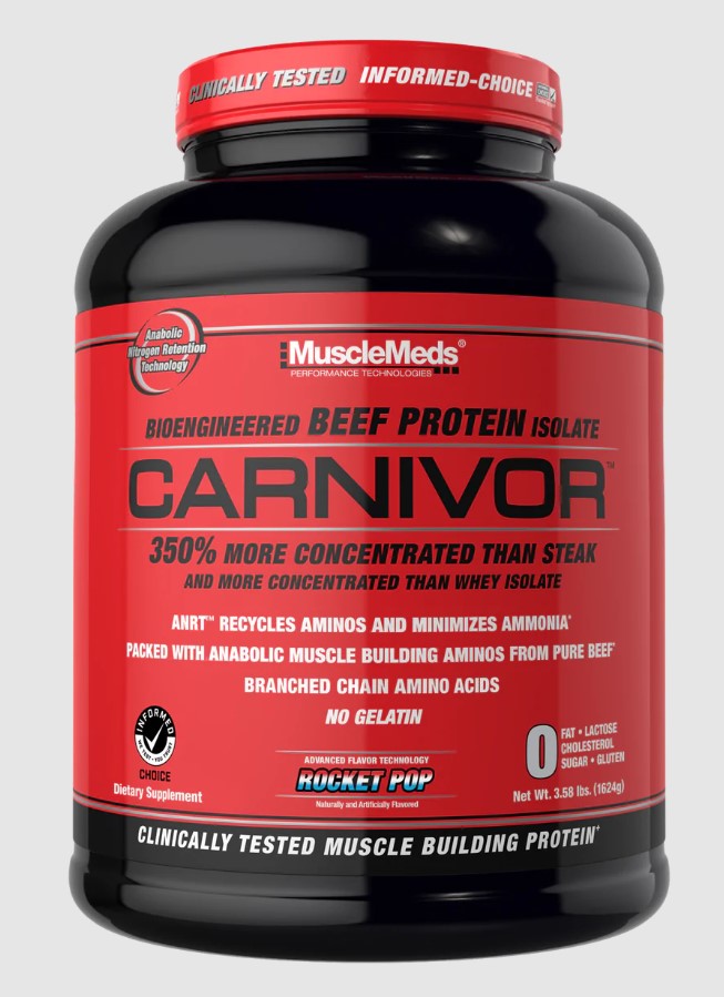 MuscleMeds Carnivor Beef Protein Rocket Pop 2.5Lbs