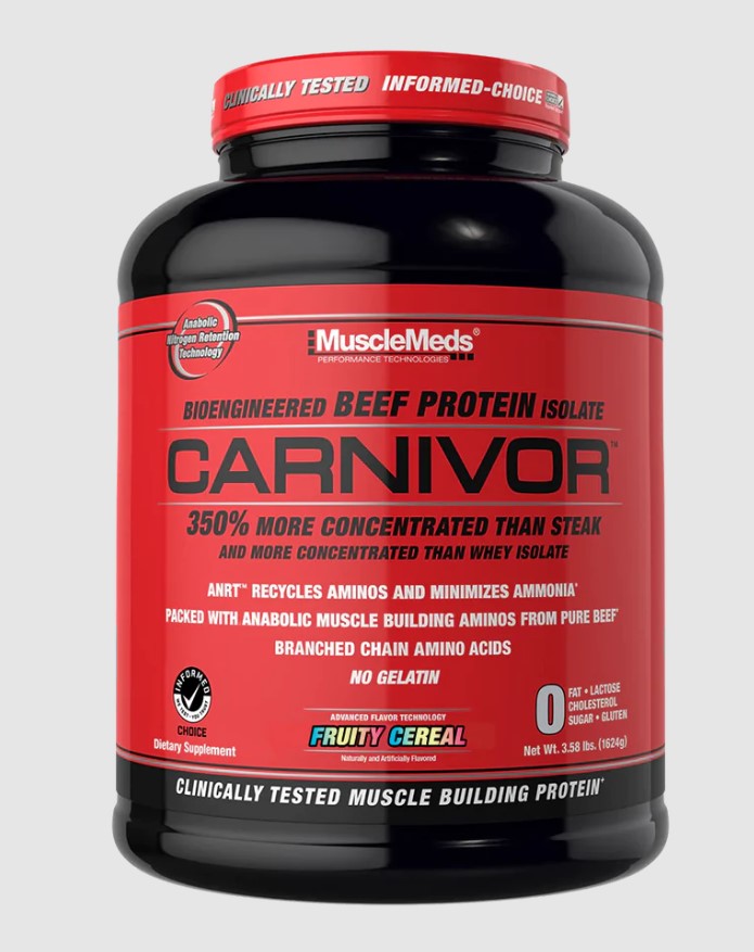 MuscleMeds Carnivor Beef Protein Fruity Cereal 3.5Lbs