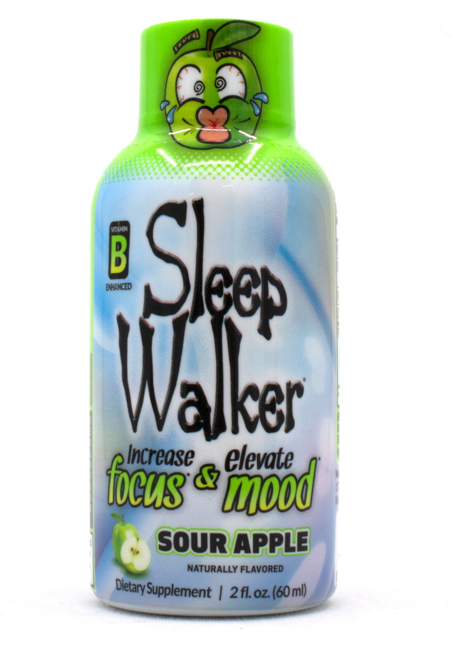Red Dawn Sleep Walker 12 Shots/Box - Sour Apple bottle