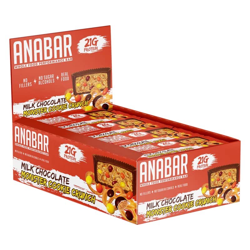 Anabar Whole Food Performance Bar - Monster Cookie Crunch
