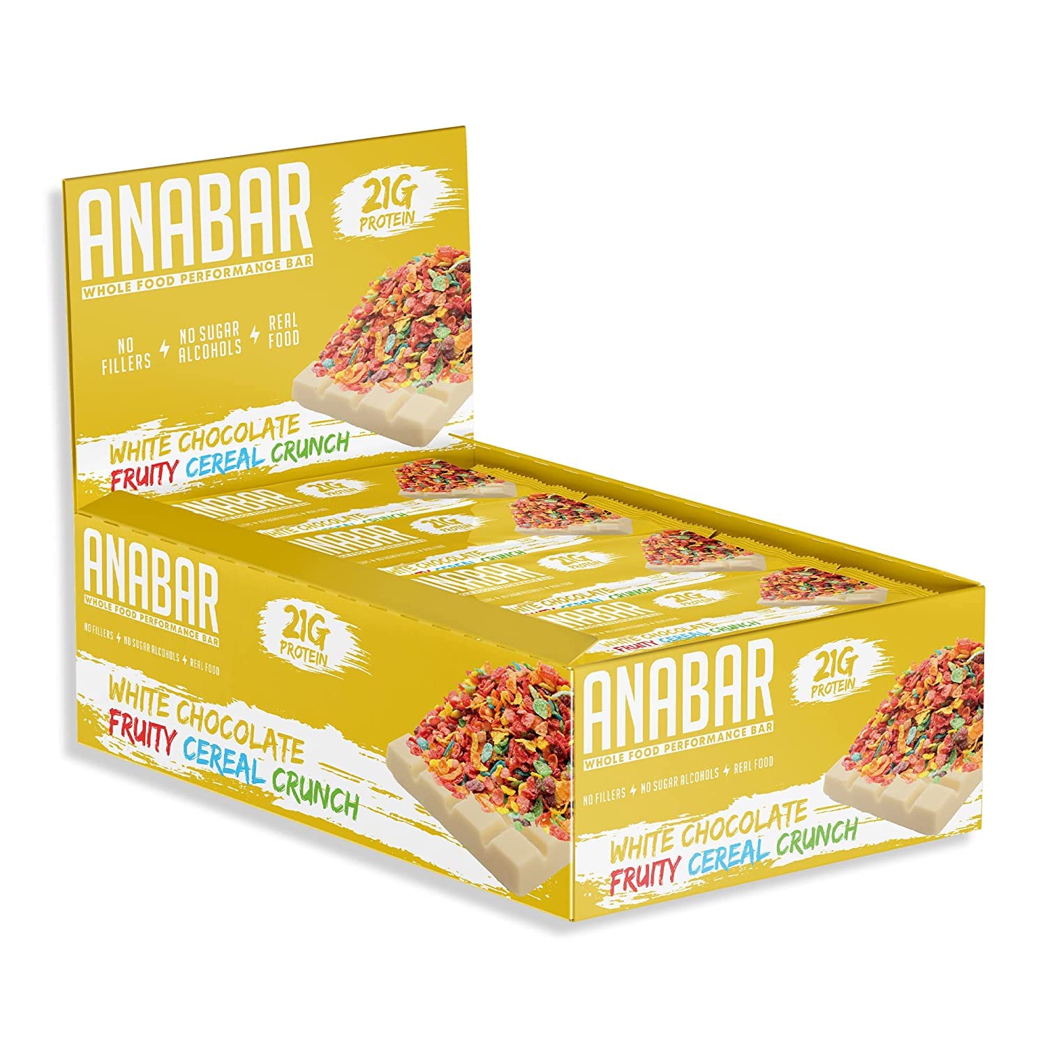 Anabar Whole Food Performance Bar - Fruity Cereal Crunch